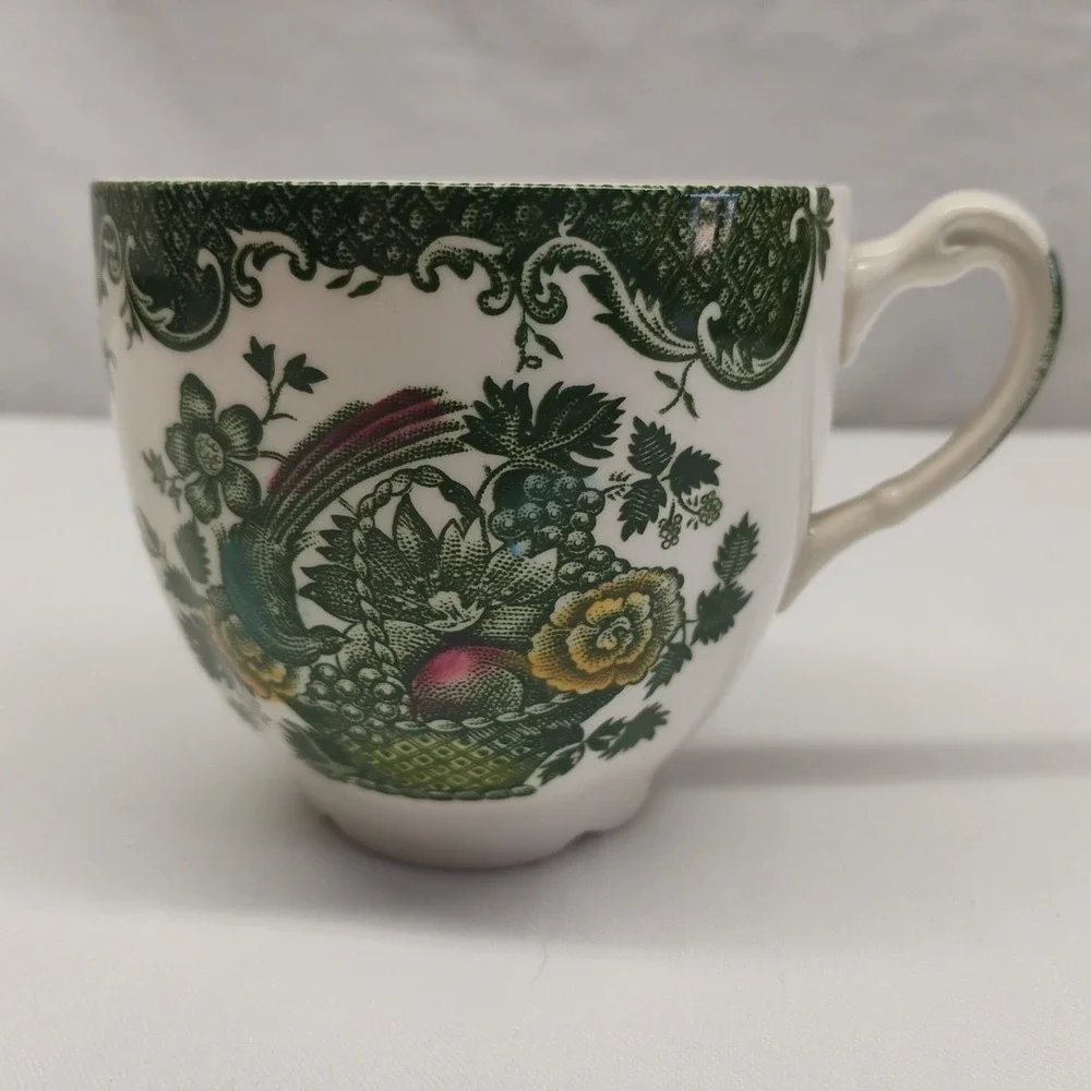 Vintage‎ Johnson Bros Birds Of Paradise Tea Cup & Saucer Ironstone China England